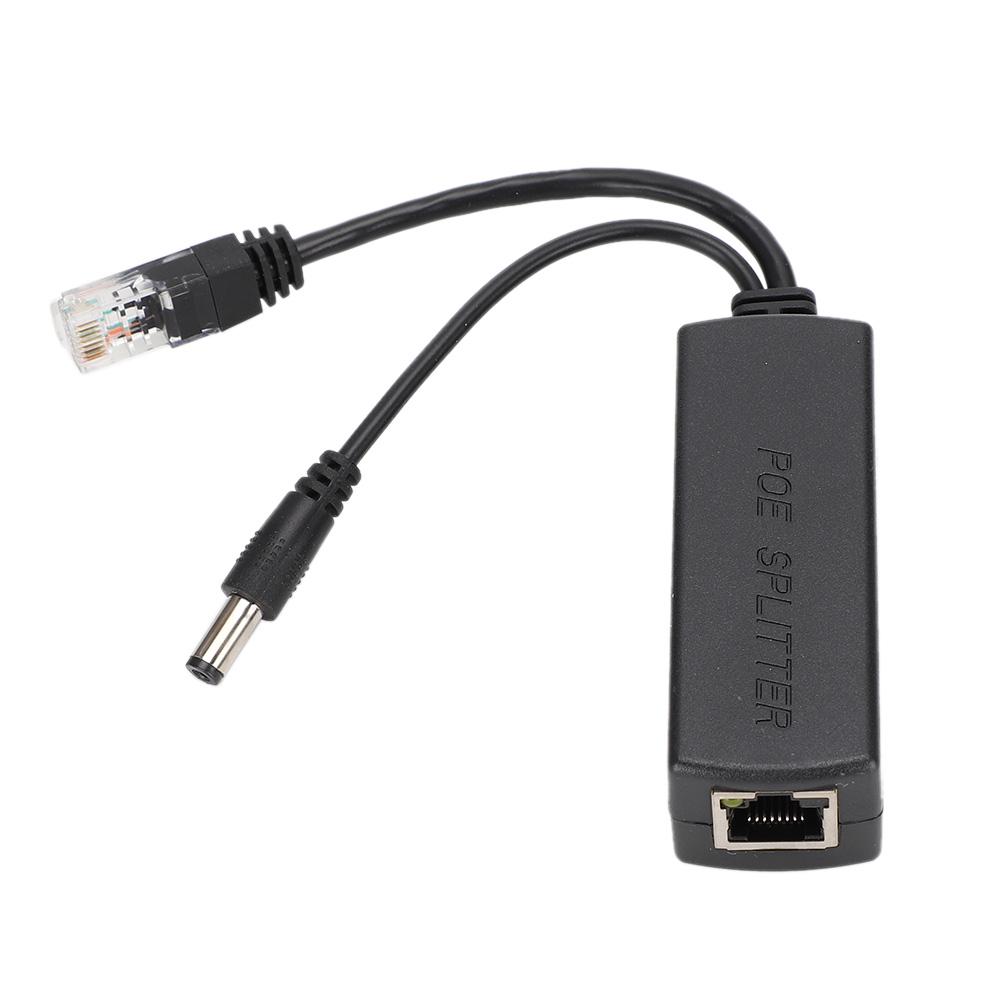 DC48V to DC12V Power POE Splitter Adapter Injector Module Lightningproof