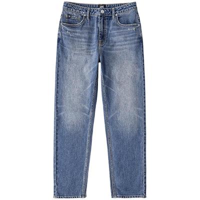 411 Women's High-Waist Straight-Leg Jeans