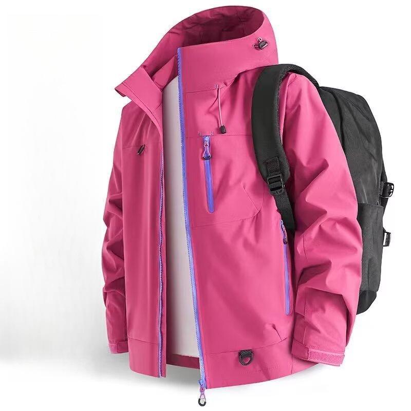 2026 Trendy Outdoor Windproof Waterproof Shell Jacket for Men & Women - Mountain Style Spring Mountaineering Clothing XL