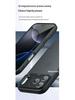 Magnetic Qi Armor Airbag Anti-Drop Frosted Case for iPhone 17 Pro Max