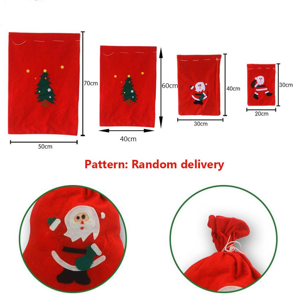 Christmas Tree Handbag Party Supplies Candy Bag Gift Bag Christmas Bunch Bag Xmas Decoration