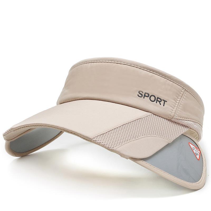 Summer Women Pull-out Brim Air Sun Hats Visor UV Protection Top Empty Solid Outdoor Men Sports Tennis Golf Running Sunscreen Cap