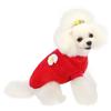 Pull pour chien - izefia - gilet corail - doux en polaire - lavable en machine - taille xl