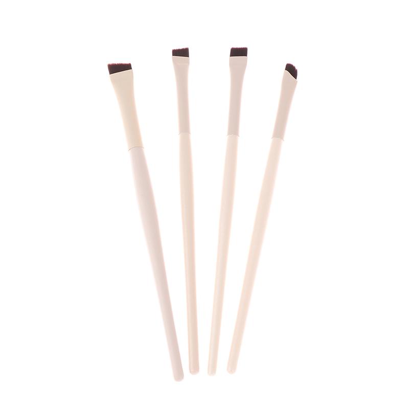1/4Pcs Travel Makeup Brush Set Eyeshadow Brushes Portable Cosmetic Brushes For Lashes Eyeshadow Contouring
