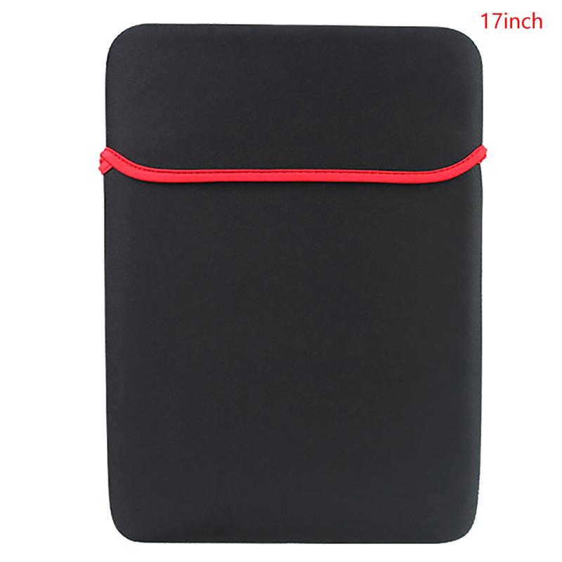 10 14 15.6 17 Inch Double Faced Laptop Pouch Protective Bag Neoprene Soft Sleeve Tablet Pc Case Bag Waterproof Laptop Bag