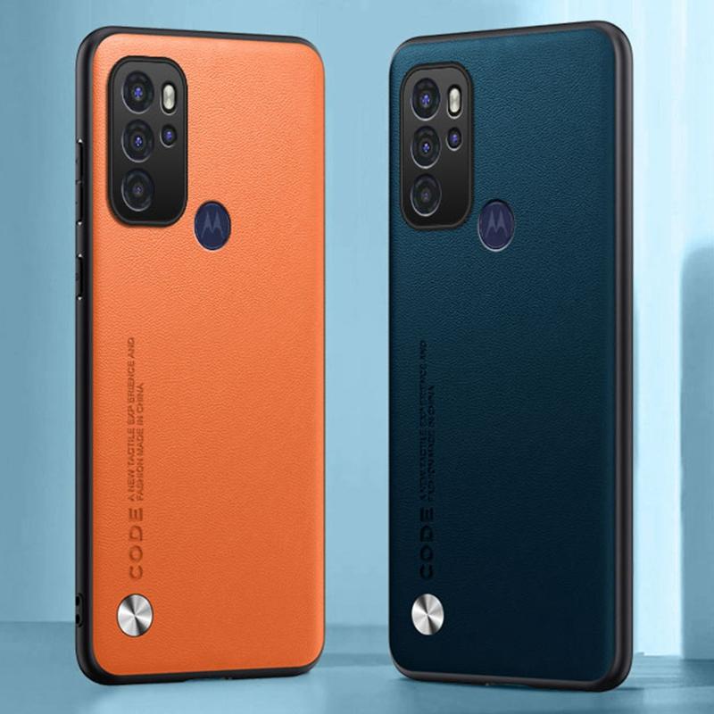 Luxury PU Leather Case For Motorola Moto G60S Back Cover Matte Silicone Shockproof Full Protection Phone Case For Motorola G60S