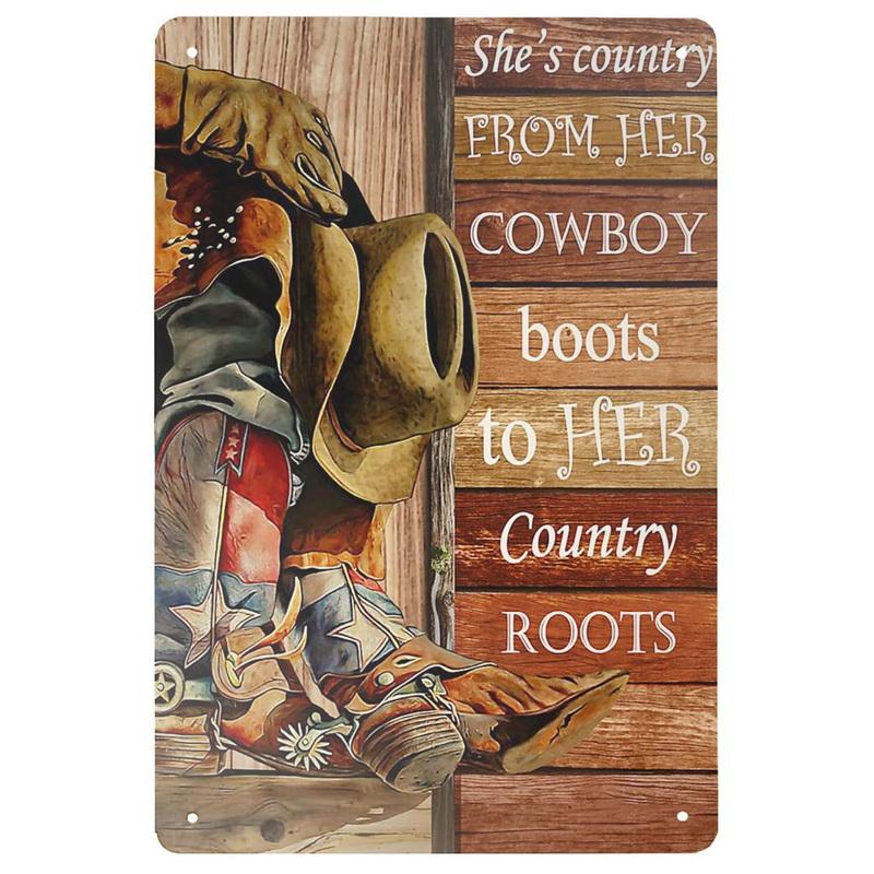 Metal Tin Signs Plaque Restroom Toilet Wall Decoration Vintage Iron Painting Art Posters for Man Cave Home Cafe Garden Club Bar