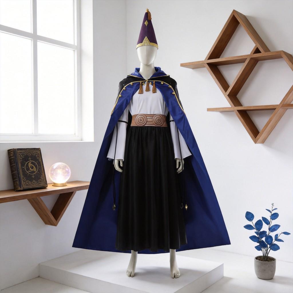 Cappello da Strega Atelier Qifrey Costume Cosplay Con Tessuto in Poliestere Per Role Play Anime