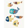 Modern Minimalist Canvas Painting Print Boho Style Trees Birds Sun Landscape Canvas Wall Art Poster Prints for Living Room Home Decor