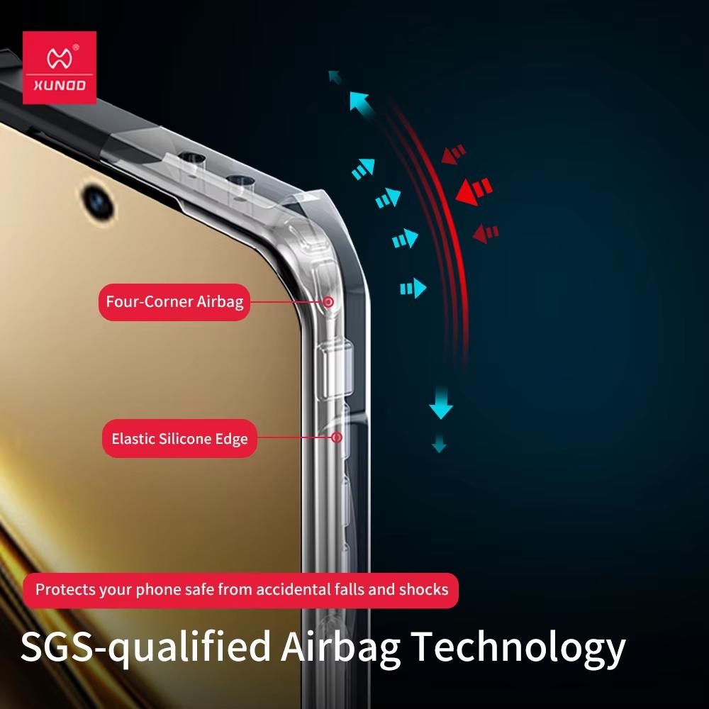 For Vivo X200 Ultra X200 Pro Case XUNDD Airbag Shockproof Bumper Protective Cases Transparent Phone Cover Luxury Casing