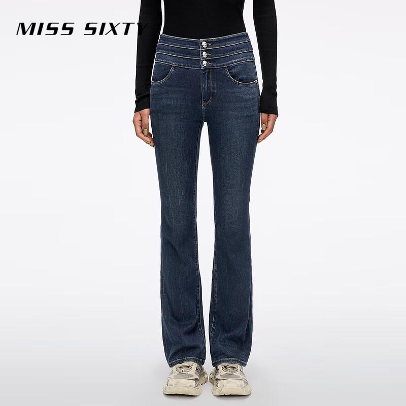 

MISS SIXTY 2025 Autumn Collection Women s High-Waist Slim Flare Jeans 30