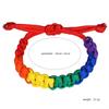 Manufacturer LGBTQ Pride Rainbow Design Paracord Unisex Women Survival Bracelets for Men