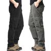 Men's Pants, Autumn Overalls, Men's Loose Straight-leg Pants, Outdoor Cotton Casual Trousers, Plus Size Work Pants