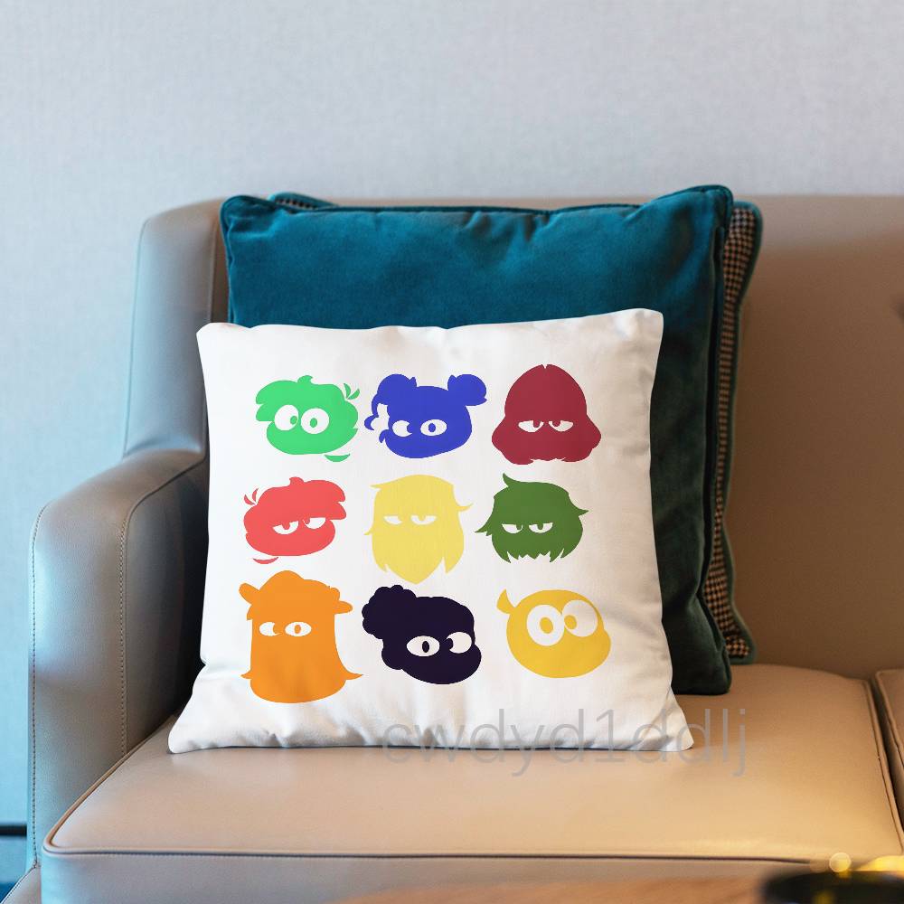 MMundo Torajo Anime Pillow Case Short Plush Sofa Decorative Gift Home Doublesided Printing Cushio