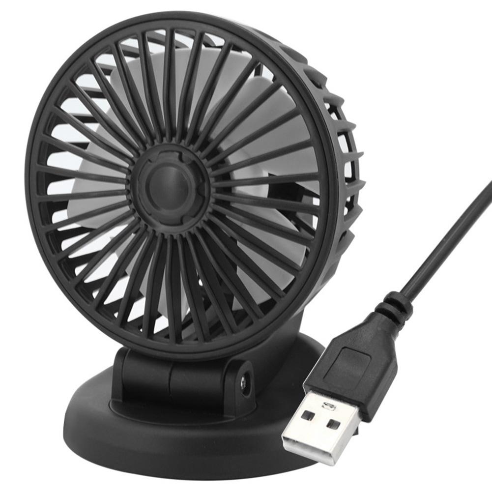 Mini Vehicle Cooling Device Adjustable 5/12/24V Air Circulation Fan USB Automobile Vehicle Accessories