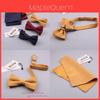 Ensemble Nœud Papillon en Coton Pour Hommes Femmes Accessoires Élégants Formels Cadeau Pour Adultes