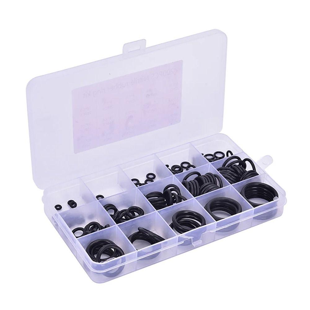 200Pcs With Box Washer Seals Nitrile Rubber Rubber Sealing Gaskets New O Ring