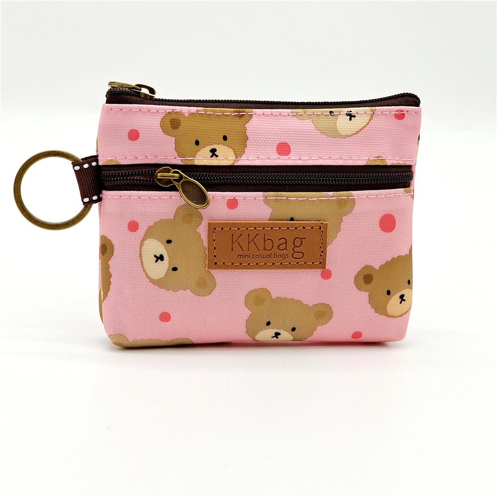 2023 Stain-Resistant Waterproof Cartoon Coin Purse & Lipstick Storage Bag with Card Holder