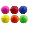 1Pc 42mm PU Colorful Golf Balls Solid Sponge Soft Balls Indoor Golf Practice Tools Pet Toys Children Toys Gifts