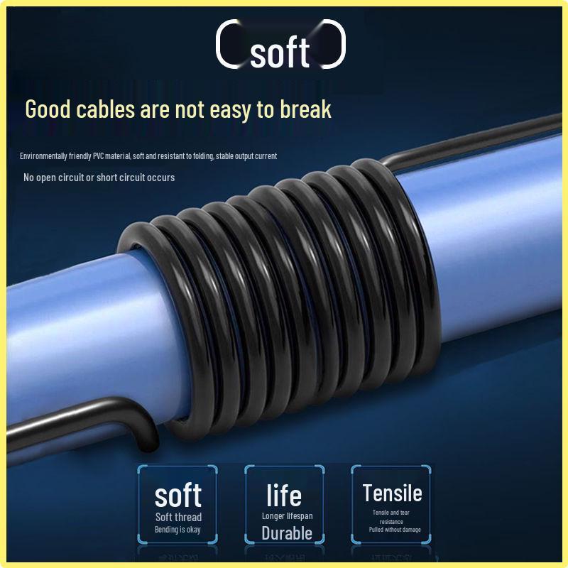 42.5 National Standard Sheathed Cable Wire, 3-Phase / 2-Phase, 234-Core, 1.510 Sqm, Flame Retardant, Construction Power Cord, 6.