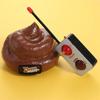 360 Rotating Remote Control Poop Fart Sound Poop Joke Toys Kids Toy Poop Trick Toy  Adult Kids