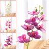Artificial Butterfly Orchid Flower Bunch Fake Phalaenopsis Wedding Party Decor
