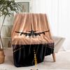 Airplane Theme Printed Blanket - Perfect for Couch, Bed, Travel & Outdoor Use | Machine Washable, Cozy & Durable.