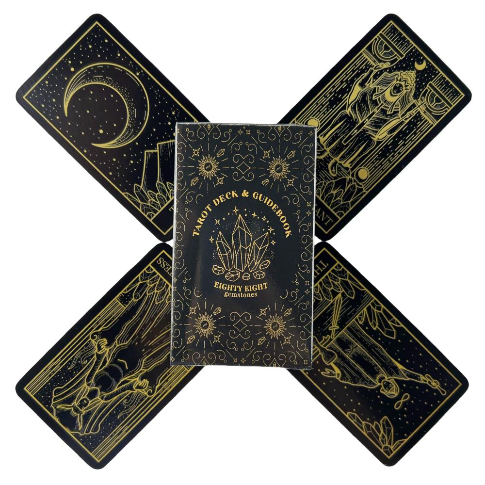 Eighty Eight Miracles Mystical Tarot Cards Game For Beginners Fate Visions Divination Edition Oracke Deck Playing Board Deck