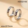 Trendy Titanium Steel Minimalist Hoop Earrings: Polished, Lightweight, Versatile, and Fashion-Forward for Men and Women