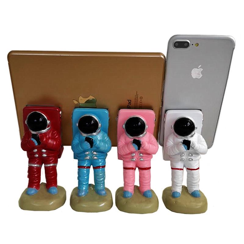 Resin Astronaut Phone Holder & Desktop Ornament