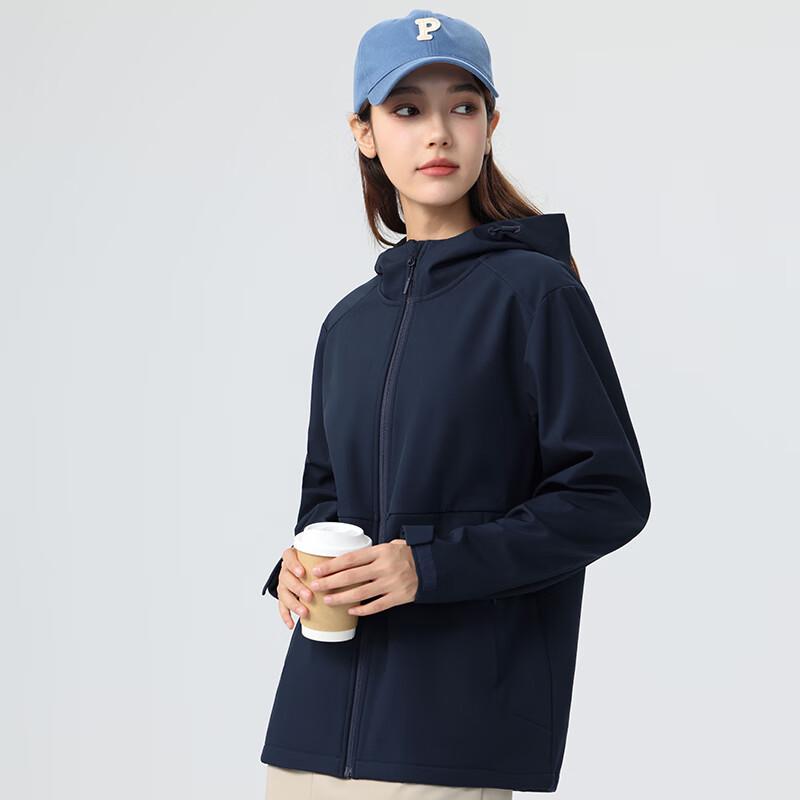 Unisex Fleece-Lined Windproof Outdoor Jacket
