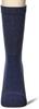 Mizuno Breath Thermo Thin Pile Socks for Outdoor and Go To by Sizes Cm Activities, Moisture-Wicking Heat-Generating, B2JX0710, Women's, Navy,