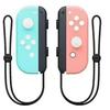 Wireless Bluetooth Joy-Con Controllers with Wake-Up Feature and Wrist Strap, Left and Right Separately for Switch