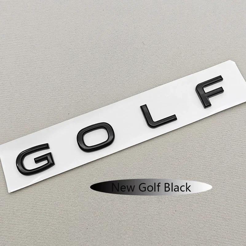 

3D ABS Logo Golf Emblem Letters Badge For Volkswagen VW Golf 4 5 6 7 8 MK4 MK5 MK6 MK7 MK8 Car Rear Trunk Sticker Accessories