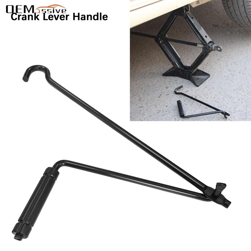 Universal Car Scissor Jack Crank Lever Wrench Handle Thickened Steel Effortless Wheel Repair Tool