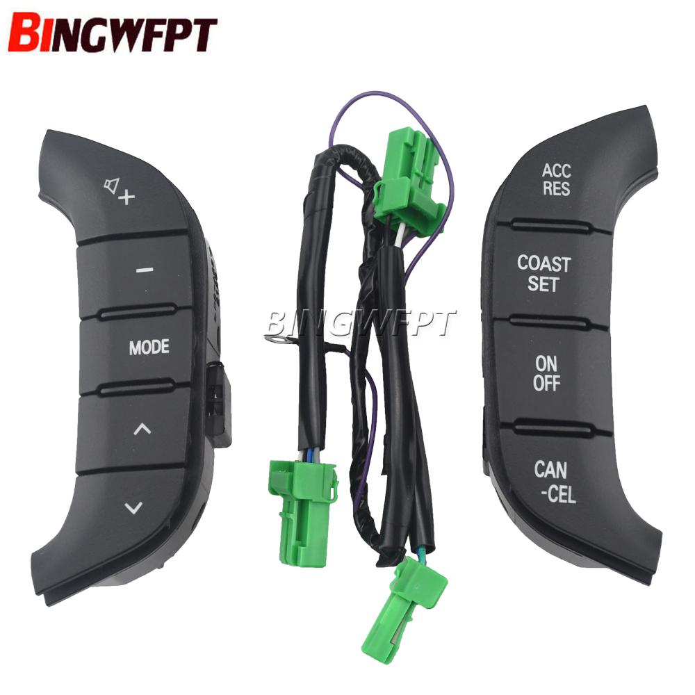 Multifunction Steering Wheel Switch Audio Radio Control 84250-PJL for Mitsubishi Pajero Audio Button Switch