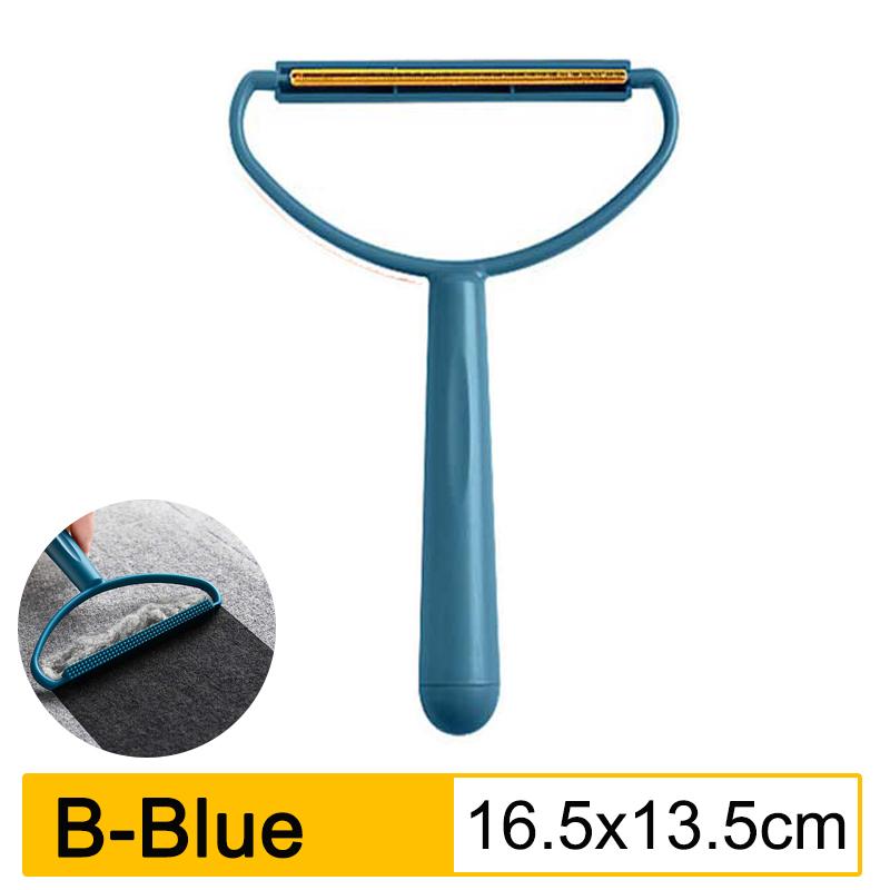 2-IN-1 Double-sided Lint Remover Handle Shaver Brushes for Clothes Carpet Sweater Pet Fur Hair Catcher Scrapers Cleaning Tools