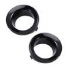 X39A-For Mini R50 R52 R53 2002-2006 Compatible Car Front Fog Light Frames Trim Rings- 51117127941& 51117127942