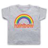 Rainbow Logo Kids TV Show Zippy Bungle 70's Kids Child's T-Shirt