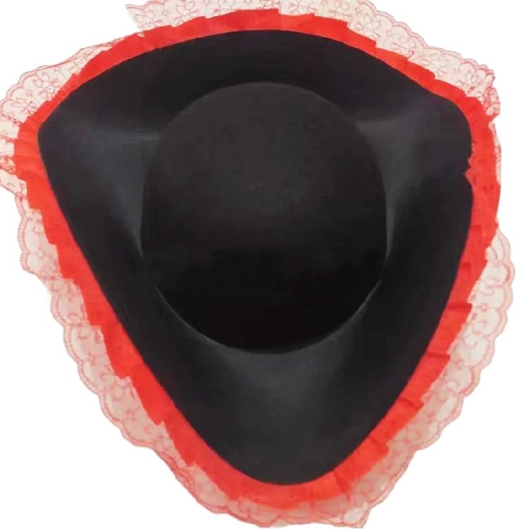 

Leisures Fashion Hats Adults Pirate Hats Halloween Witch Hat Gameplay Pirate Gear for Cosplay and Theme Parties 1 червоний