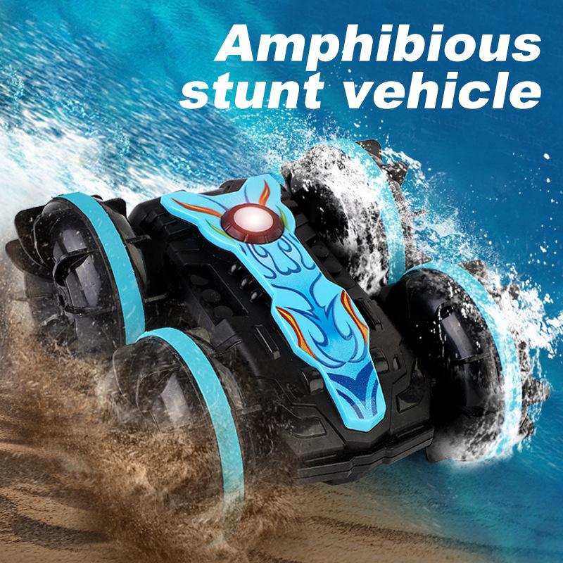 2.4G Dual-Sided Amphibious Remote Control Car with Gesture Control