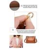 7 Colors Pu Leather Bag Strap Handbags Handles For Handbag Short Bag Strap Purse Strap Golden Buckle Replacement Bag Belt Band