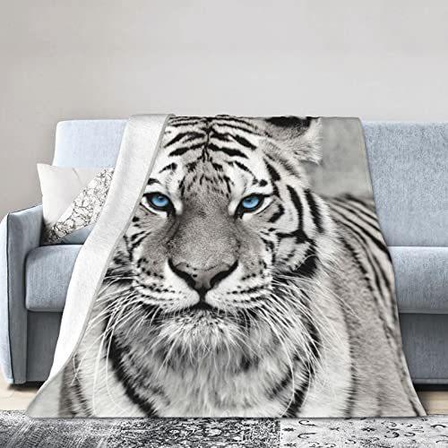 Tiger print blanket sofa nap blanket sheet bedspread blanket direct supply