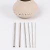 6pcs/set Handcraft Circle Hole Clay Tool Hole Puncher Pottery Cutting Sculpture Modeling Ceramic