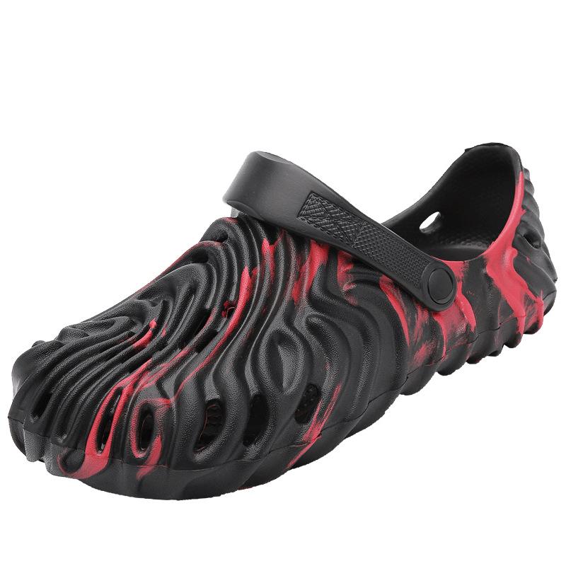 

Нековзке пляжне взуття Чоловічі туфлі з отворами Голова сумки Подвійного призначення Напівшльопанці Верхній одяг Камуфляжні Сандалі на м якій підошві для повсякденного носіння 36