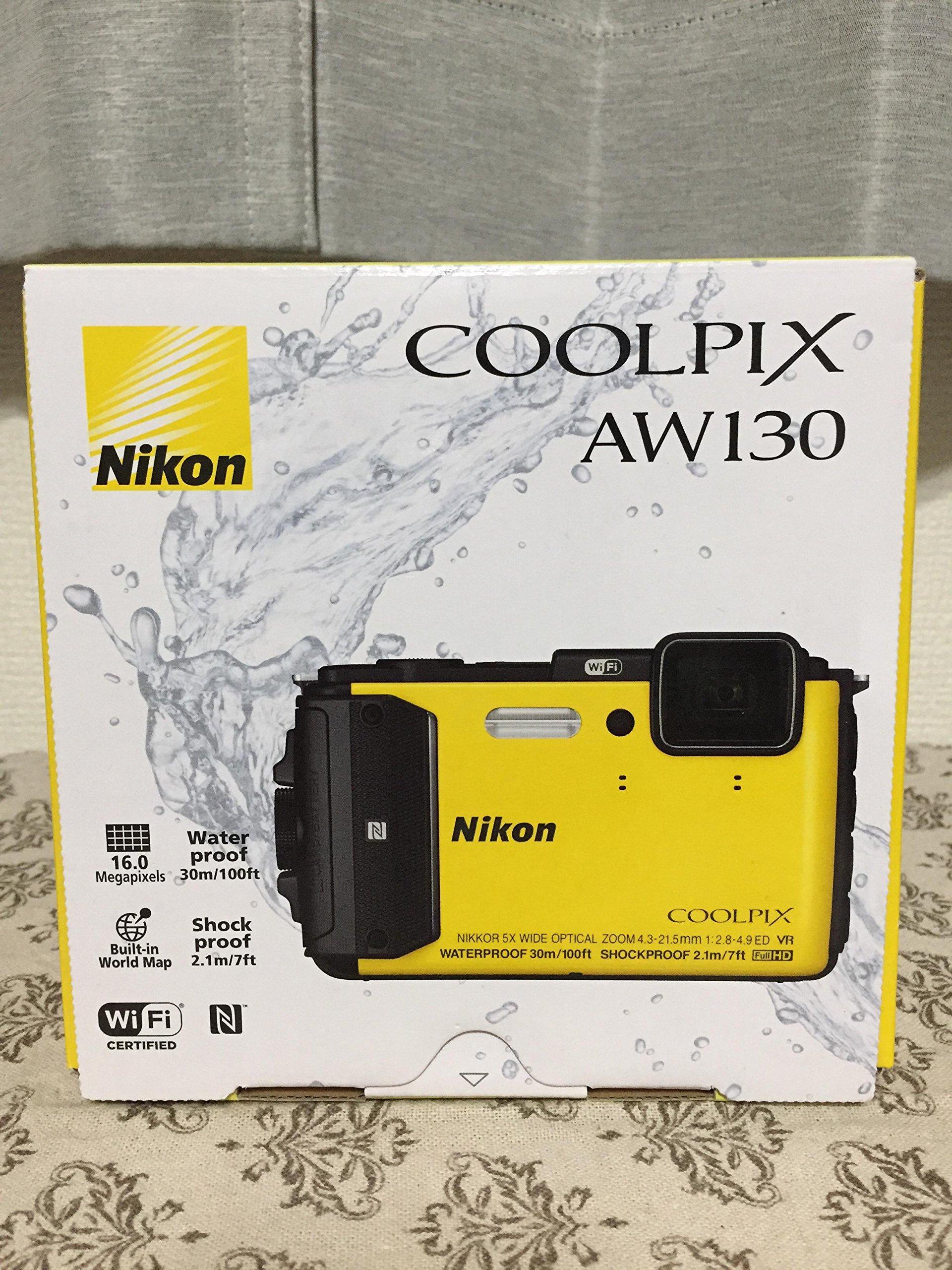 

Nikon Digital Camera COOLPIX AW130 Yellow YW жовтий