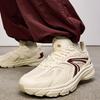 Anta Cushioning Slip Resistant Abrasion Resistant Low top Casual Running Shoes Unisex Beige Red Sneakers 922515504-1