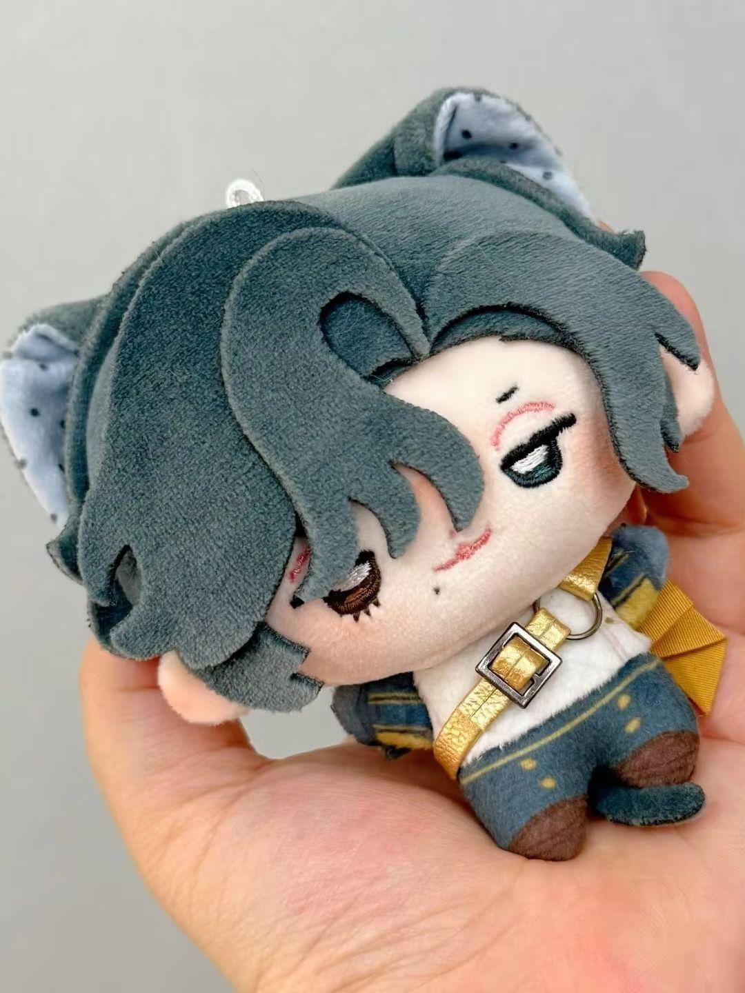 Stofftiere 10cm Spiel Identity V Ritter Richard Plüschtiere Puppe Dekorative Plüschanhänger Schlüsselanhänger Puppe Weihnachtsgeschenke