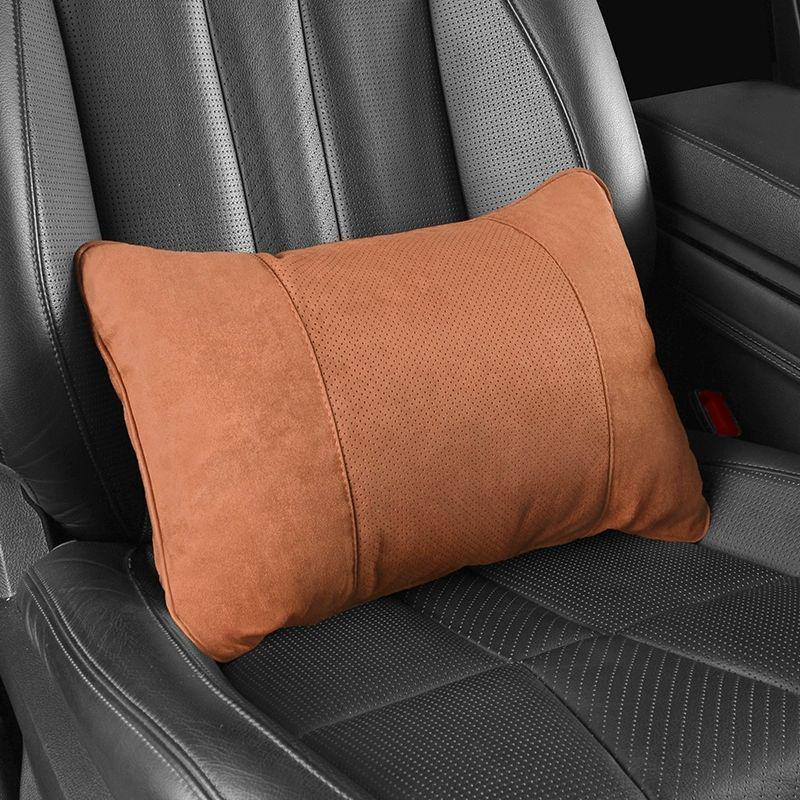 Maybach Car Headrest and Lumbar Support Pillow Set