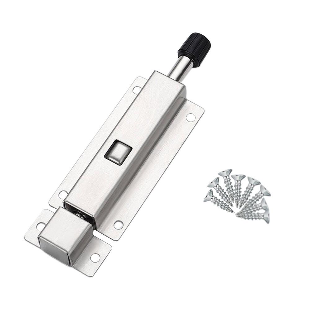 With Screws Window Catch Lock Spring Lock Latch Catch Tower Bolt  Garden Gate Shed Sliding Door